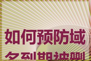 如何预防域名到期被删除