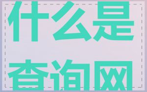 什么是查询网