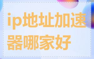 ip地址加速器哪家好