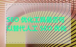 SEO 优化工具是否可以替代人工 SEO 优化