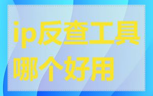 ip反查工具哪个好用