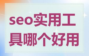 seo实用工具哪个好用