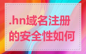 .hn域名注册的安全性如何