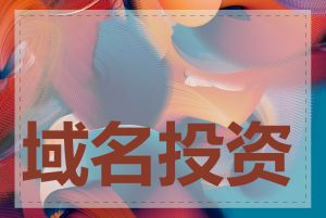 域名投资有什么技巧