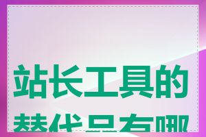 站长工具的替代品有哪些