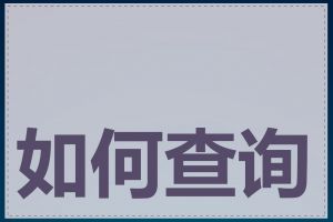 如何查询电脑IP地址