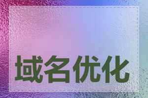 域名优化技巧有哪些