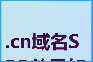 .cn域名SEO效果如何
