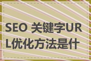 SEO 关键字URL优化方法是什么