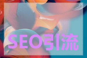 SEO引流是什么意思
