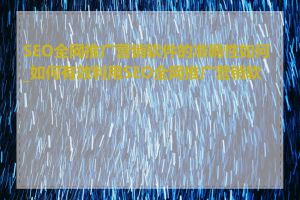 SEO全网推广营销软件的准确性如何_如何有效利用SEO全网推广营销软件