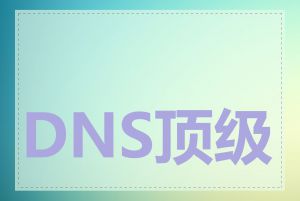 DNS顶级域名是什么