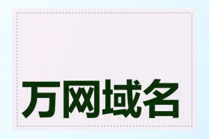 万网域名注册提示