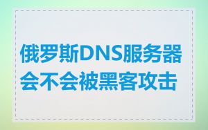 俄罗斯DNS服务器会不会被黑客攻击
