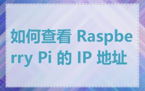 如何查看 Raspberry Pi 的 IP 地址